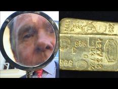 Two gold bars found by children, a "beautiful story" of confinement