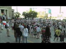 Poland: demonstration in support of the Belarusian people