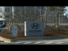South Korea: Images of Hyundai Factory Entry After Suspension of Operations