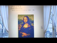 The Mona Lisa in Rubik’s cube by artist Invader auctioned