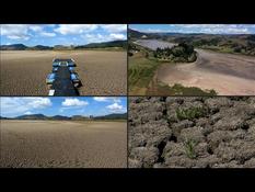 A dry lake in Colombia sounds the alarm on climate change