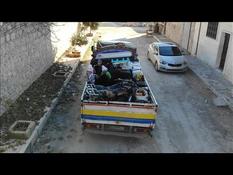 Syria: displaced people flee deadly bombing "to the unknown"