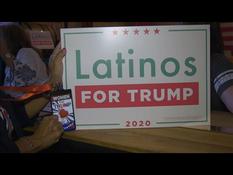 Trump’s Hispanic supporters gather before third debate