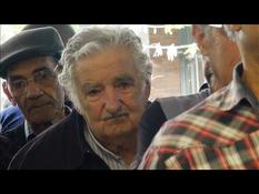 Former President José Mujica votes in general elections