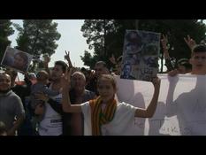 Turkish offensive in Syria: Syrian Kurdish refugees demonstrate in Greece