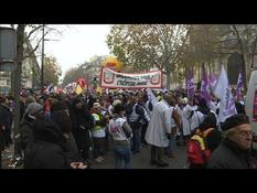 Pension reform: images before the demonstration in Paris