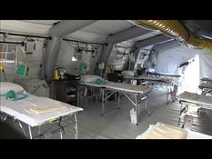 Coronavirus: US NGO opens field hospital in Italy