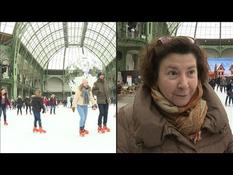 They start the year 2020 on the ice of the Grand Palais