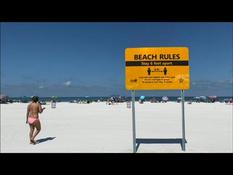 Florida: reopening of beaches in Pinellas County