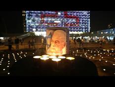 Vigil in Tel Aviv in tribute to Yitzhak Rabin murdered 25 years ago